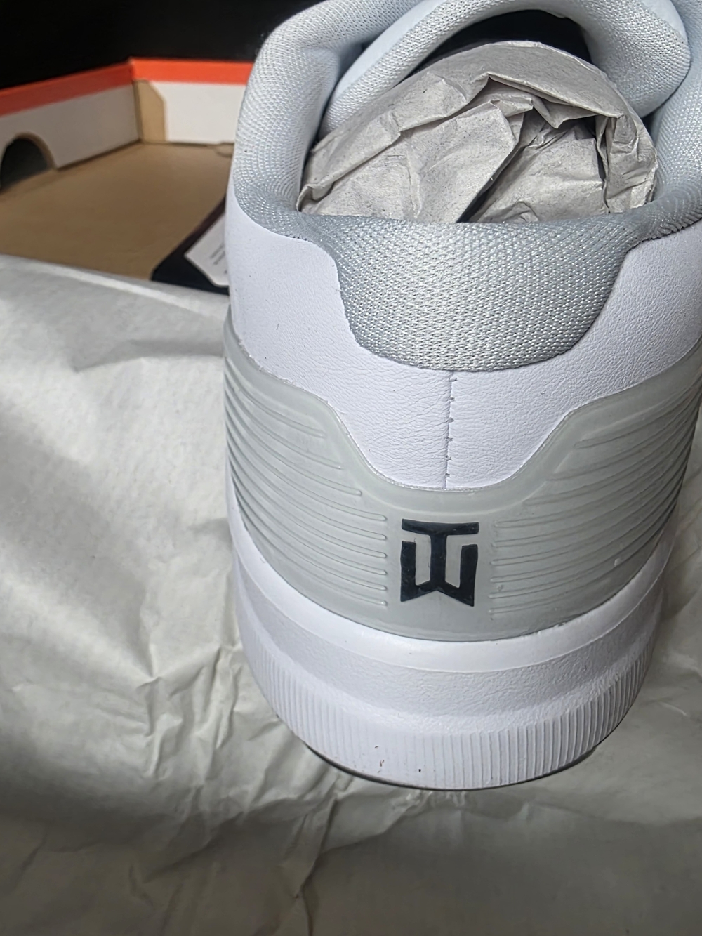 Nike Tiger Woods TW71 Fast Fit Golf Cleats Shoes White - Picture 4 of 6